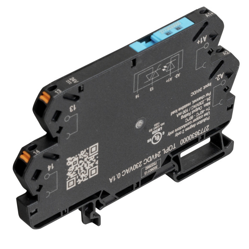 Weidmuller TERMSERIES-compact Solid-State relay, 24 V DC ±20 %, reverse polarity protection, suppres