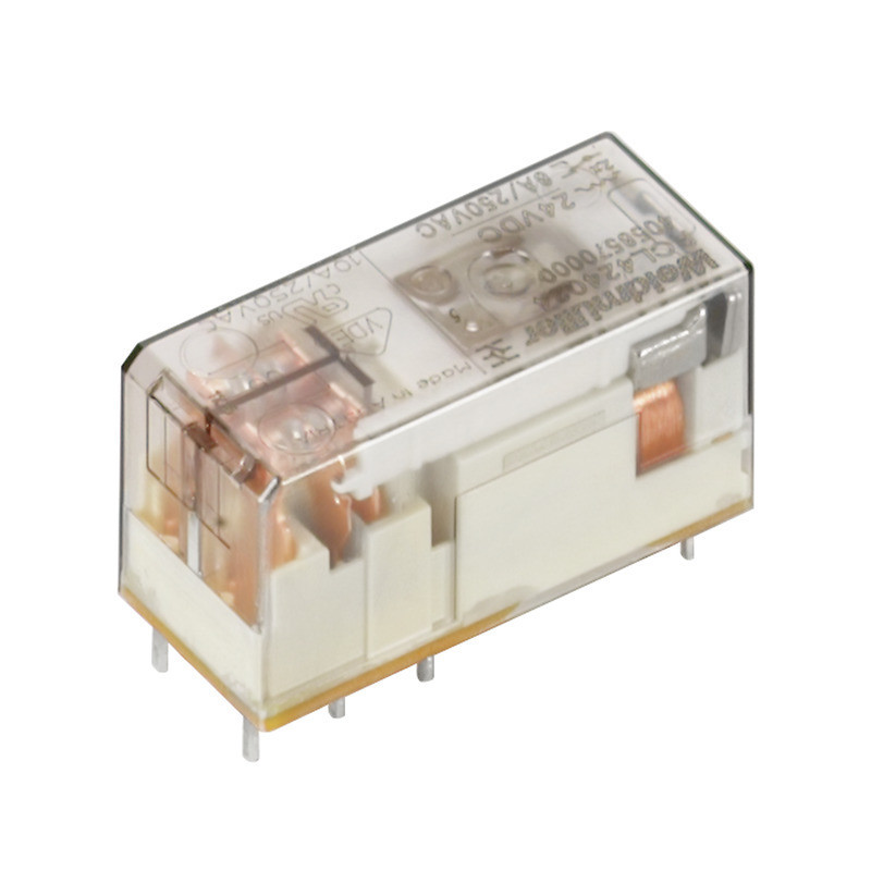 Weidmuller TERMSERIES Miniature Industrial relay, 60 V DC, no, 2 co contact (agni gold-plate