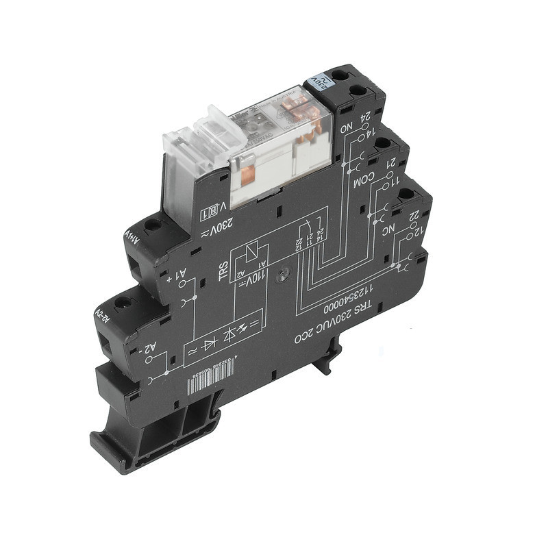 Weidmuller TERMSERIES Relay Module, 24…230 V uc ±10 %, green led, 2 co contact (agni) , 250