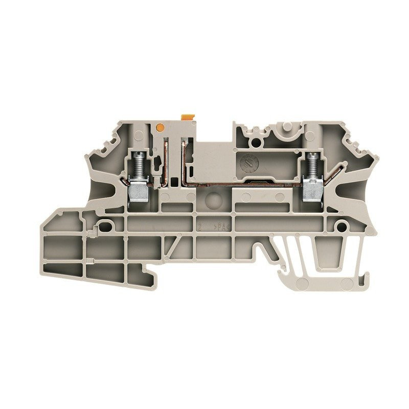 Weidmuller Test-disconnect terminal number of connections: 2 TS 35,