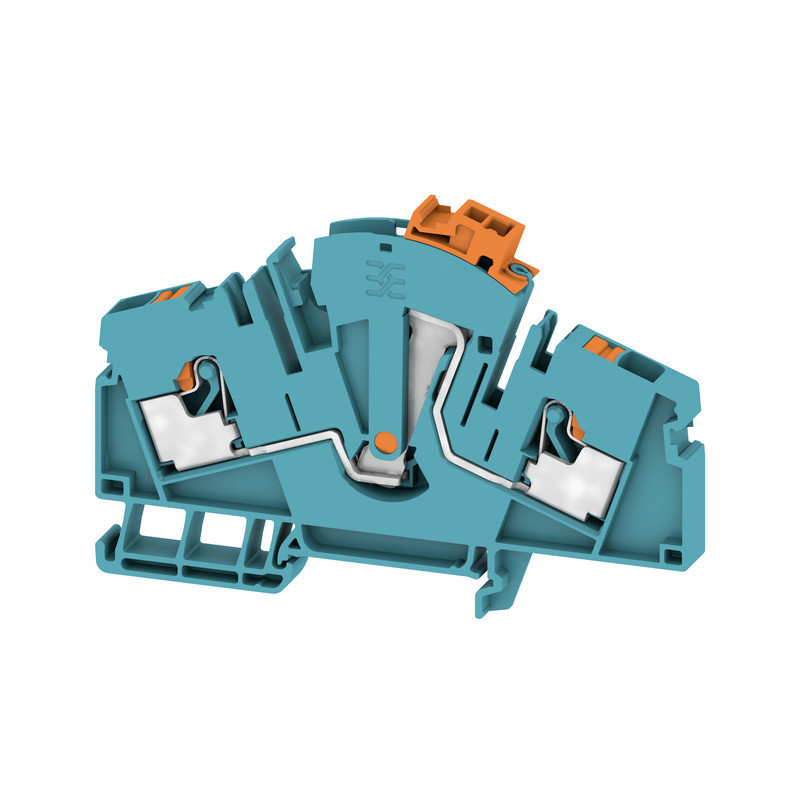 Weidmuller A-series Measuring Transformer disconnect terminal, push in, 30, 2 Weidmuller A-series Measuring Transformer disconnect terminal, push in, 30, 2