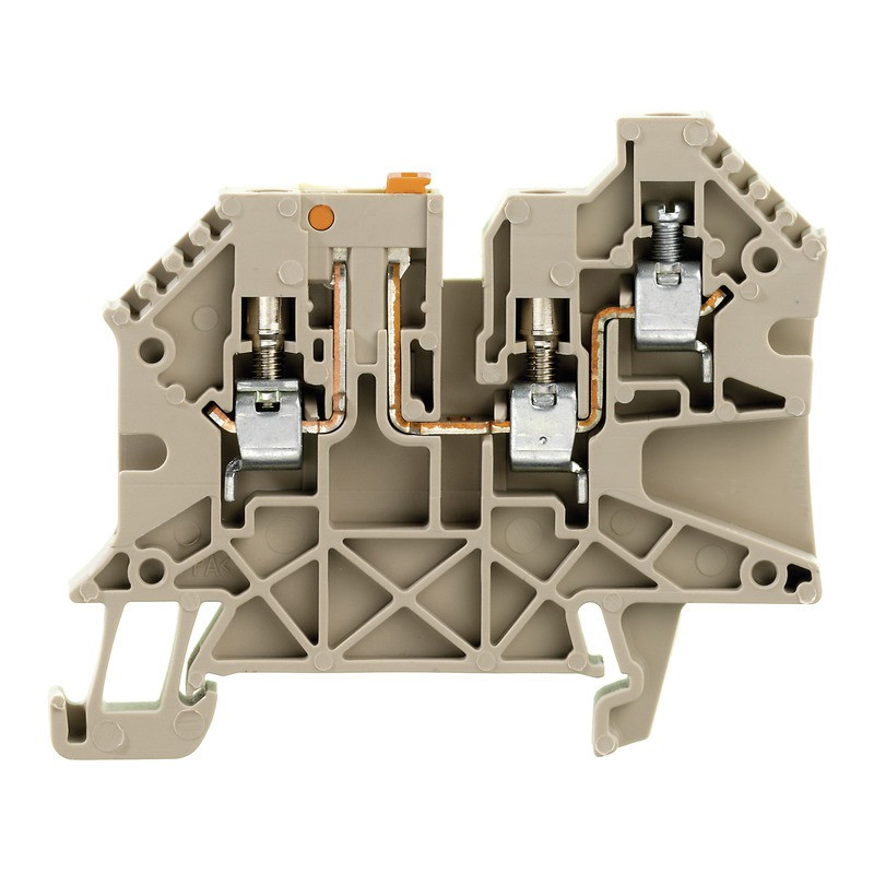 Weidmuller Test-disconnect terminal screw connection 4 5 V 27 A number of co