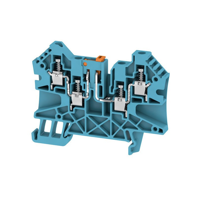 Weidmuller Test-disconnect terminal screw connection 4 MM² 500 V 27 A pivoti