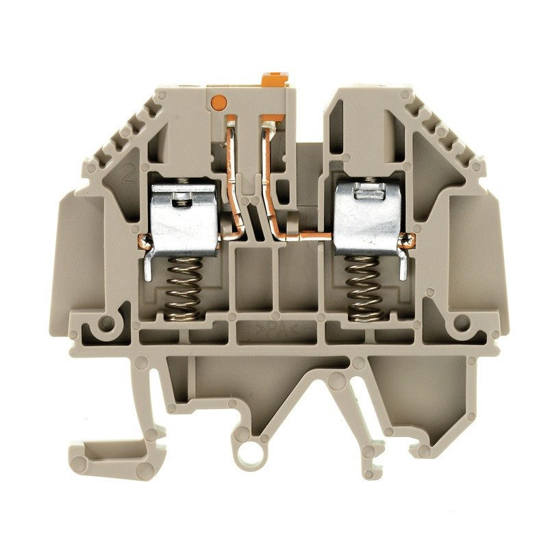 Weidmuller Test-disconnect terminal screw connection 4 MM² 500 V 32 A withou