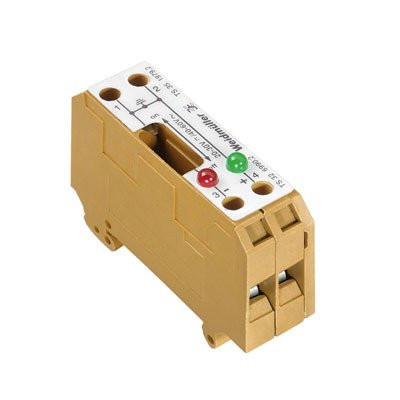Weidmuller SAK Series Test-Disconnect terminal, screw connection, medium yellow, 6 MM², 27 A