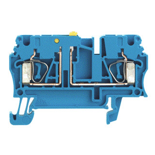 Weidmuller Test-disconnect terminal tension clamp connection 2.5 5 V 2 A num