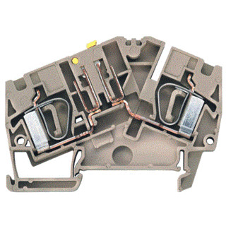 Weidmuller Test-disconnect terminal tension clamp connection 6 69 V 32 A num