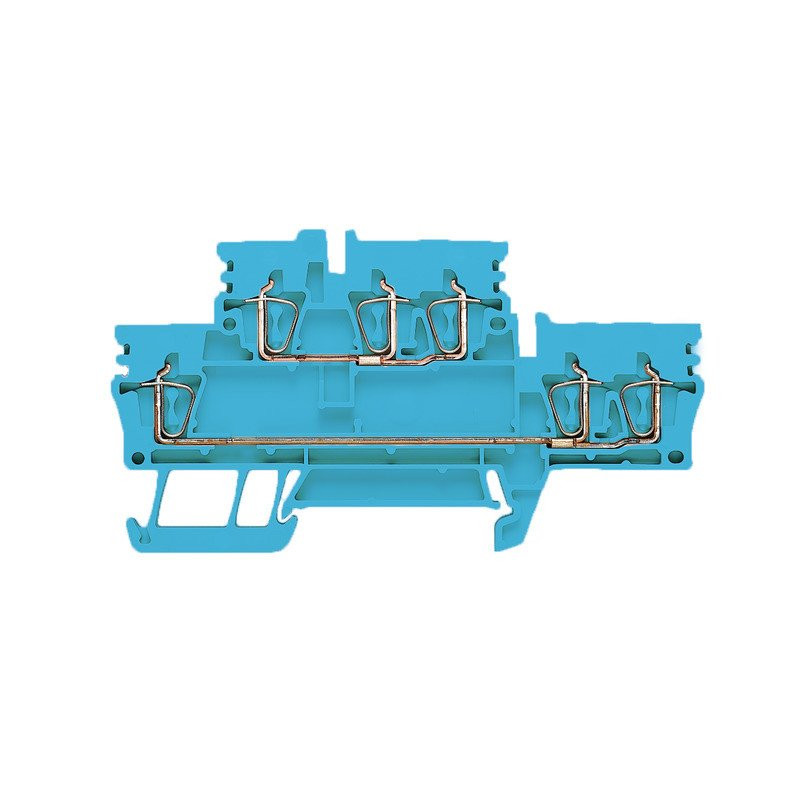 Weidmuller THM MT30X verbindingsrijgklem 0,5-4MM² eendr. 0,5-2,5MM² meerdr. blauw