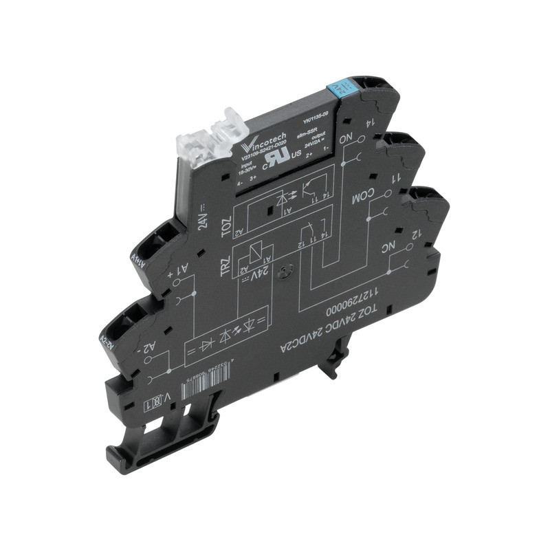 Weidmuller Toz 24VDC 230vac1a termseries solid-state relais rated control volt