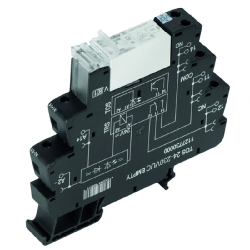 Weidmuller TRS schakelrelais nom.stuurstroomsp.230V ac 1 wiss.cont.