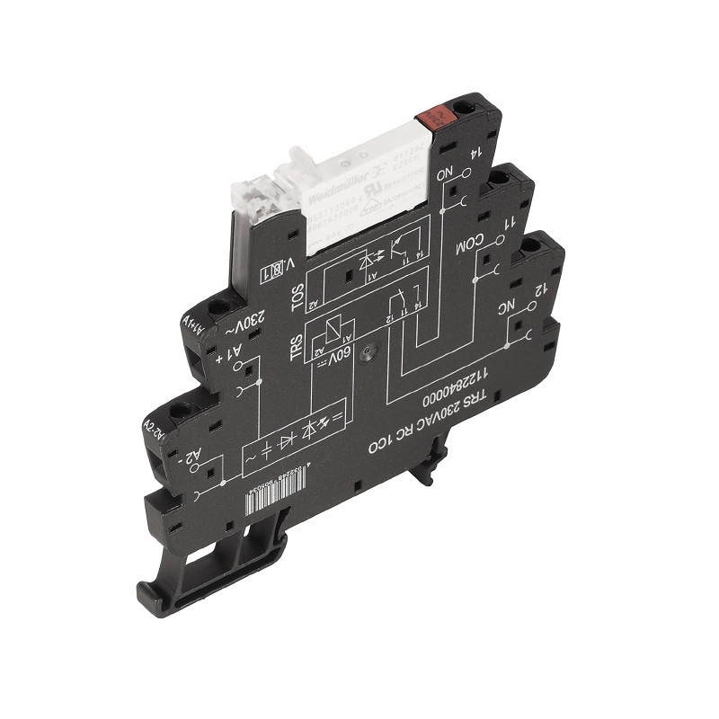 Weidmuller TRS schakelrelais nom.stuurstroomsp.207-253V ac 2 wiss.cont.