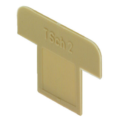 Weidmuller TSCH 2 eindplaat rijgklem