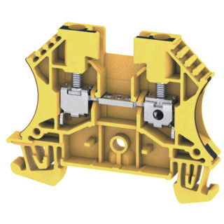 Weidmuller Verb.klem 4MM2 beige