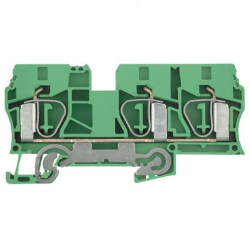 Weidmuller Z-serie aardrijgklem 1,5-10MM groen/geel