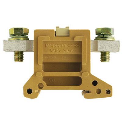 Weidmuller Sak-serie verbindingsrijgklem 10-16MM² eendr. 4-35MM² meerdr. beige