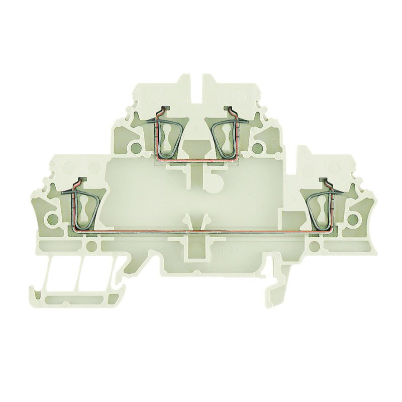 Weidmuller Verbindingsrijgklem 0,5-2,5MM² eendr. wit