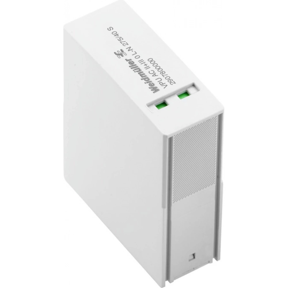 Weidmuller VPU series Surge Arrester ac (type 2), mains voltage: , low voltage network: TN-S