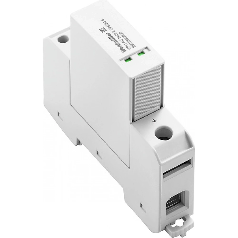 Weidmuller VPU series Surge Arrester ac (type 2), mains voltage: , low voltage network: sing