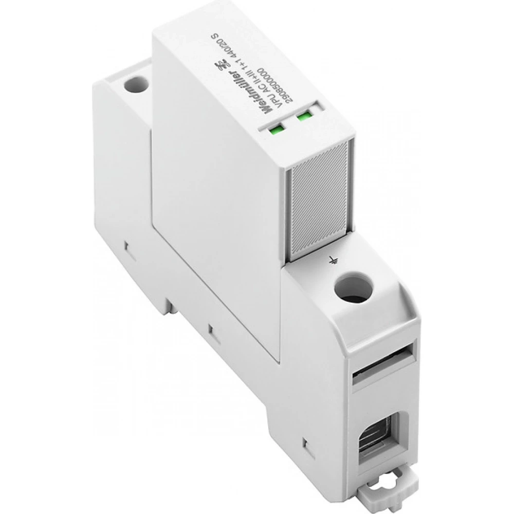 Weidmuller VPU series Surge Arrester ac (type 2), mains voltage: , low voltage network: sing