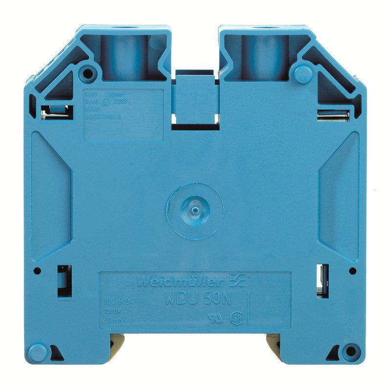 Weidmuller W-serie verbindingsrijgklem 10-16MM² eendr. 10-70MM² meerdr. blauw