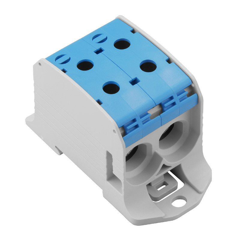 Weidmuller W-serie verbindingsrijgklem blauw