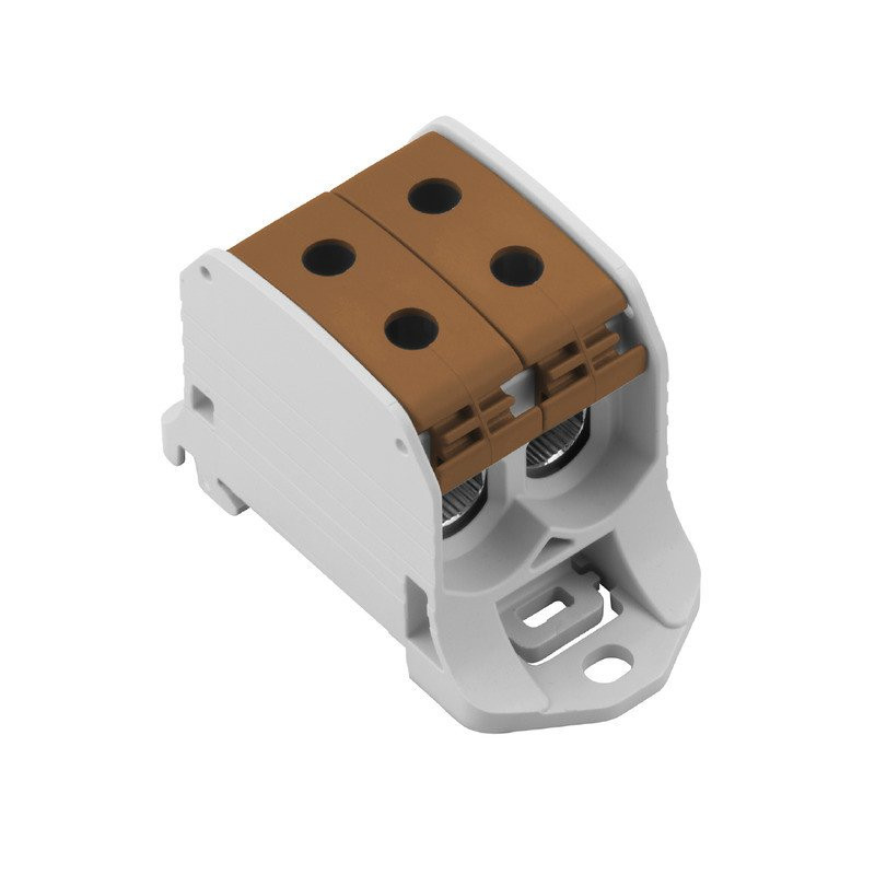 Weidmuller W-serie verbindingsrijgklem bruin