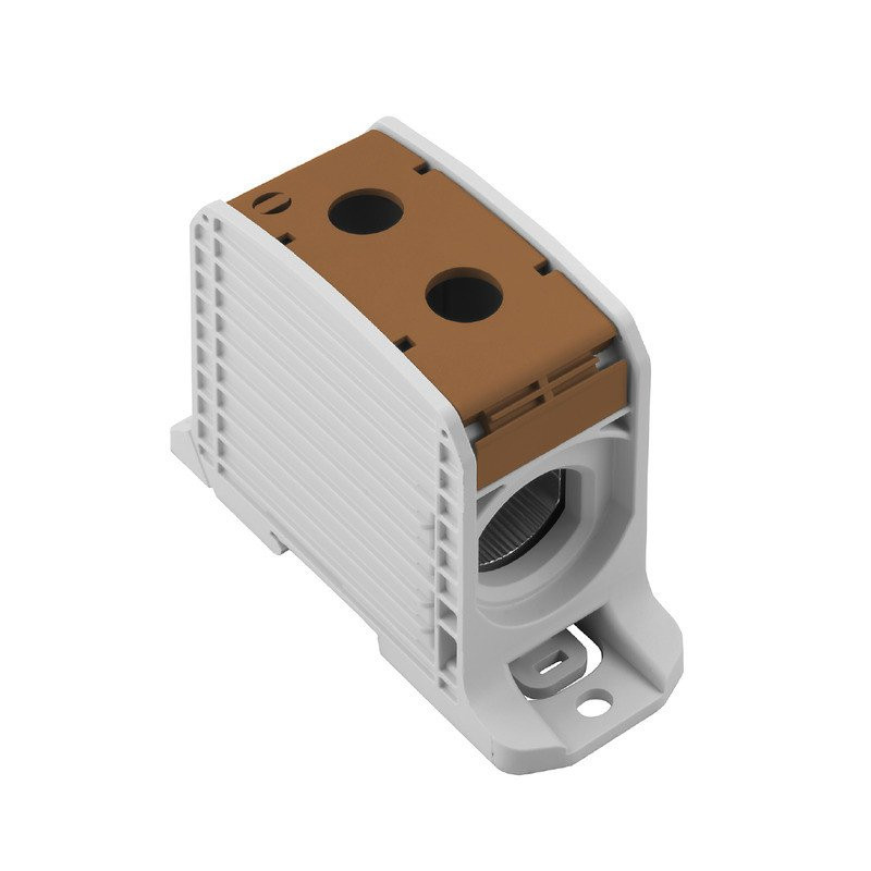 Weidmuller W-serie verbindingsrijgklem bruin