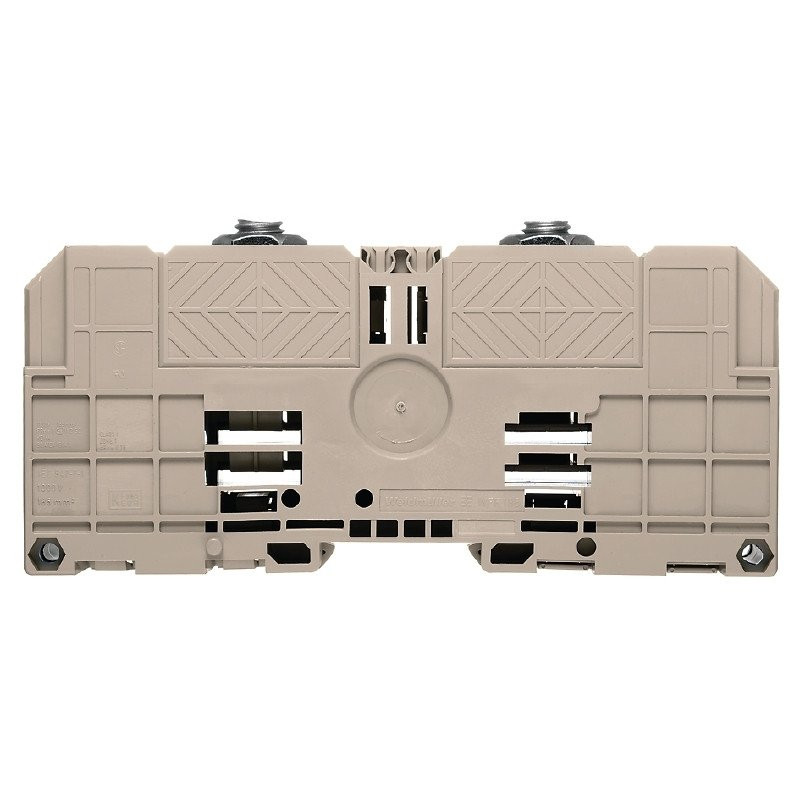 Weidmuller W-serie verbindingsrijgklem beige
