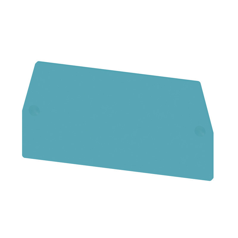 Weidmuller W-Series End And partition plate for terminals, blue, height: 68.5 MM, width: 1