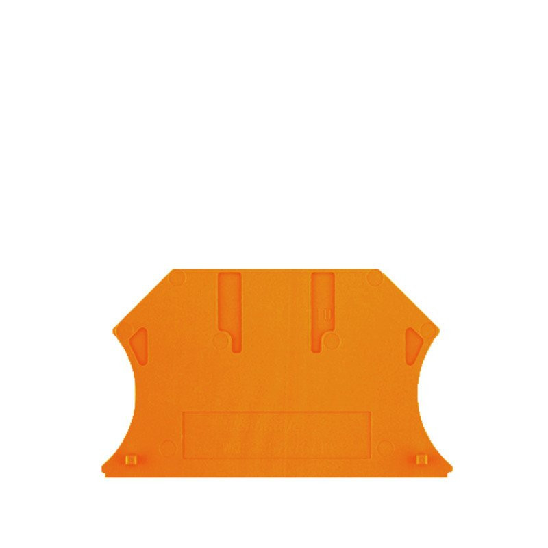 Weidmuller End plate (terminal) end plate 56 MMX1.5 MM orange