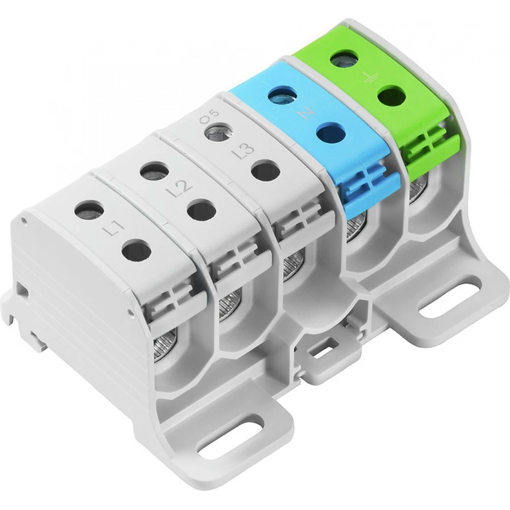 Weidmuller W-Series Potential Distributor terminal, screw connection, light grey, 50 MM²,