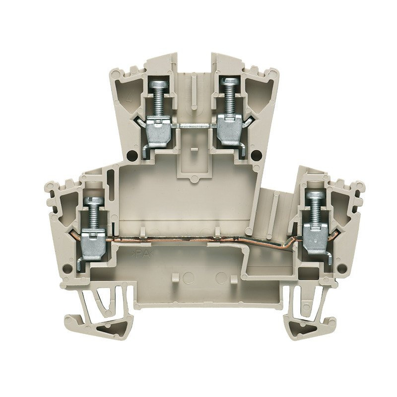 Weidmuller WDK verbindingsrijgklem 0,5-4MM² eendr. 1,5-4MM² meerdr.