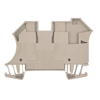 Weidmuller W-serie verbindingsrijgklem 1,5-16MM² eendr. 1,5-16MM² meerdr. beige