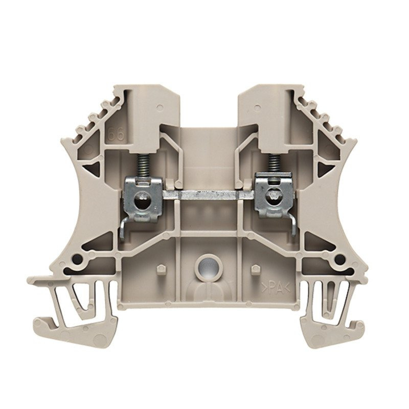 Weidmuller Wdu verbindingsrijgklem 0,5-4MM² eendr. 1,5-4MM² meerdr. beige
