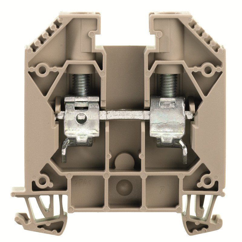 Weidmuller Wdu verbindingsrijgklem 1,5-16MM² eendr. 1,5-25MM² meerdr. beige