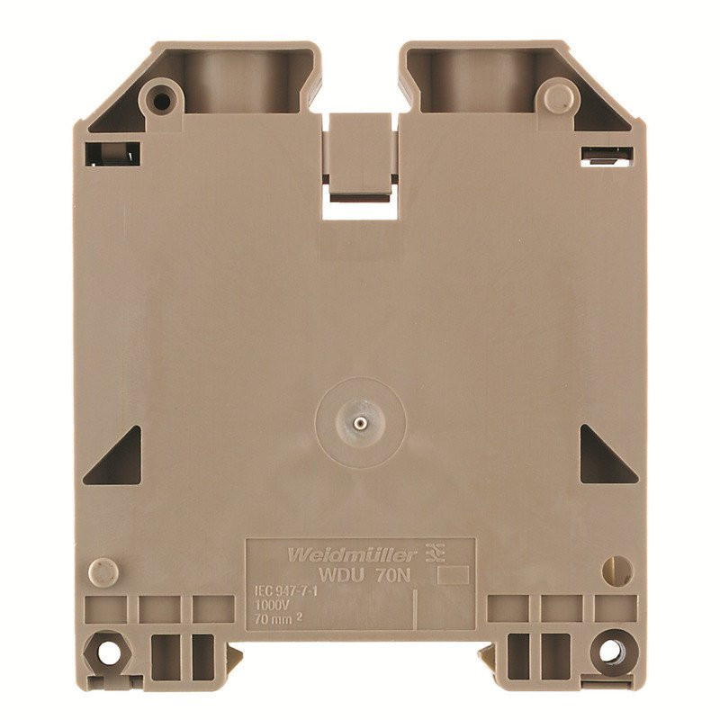 Weidmuller Wdu verbindingsrijgklem 16MM² eendr. 16-95MM² meerdr. beige