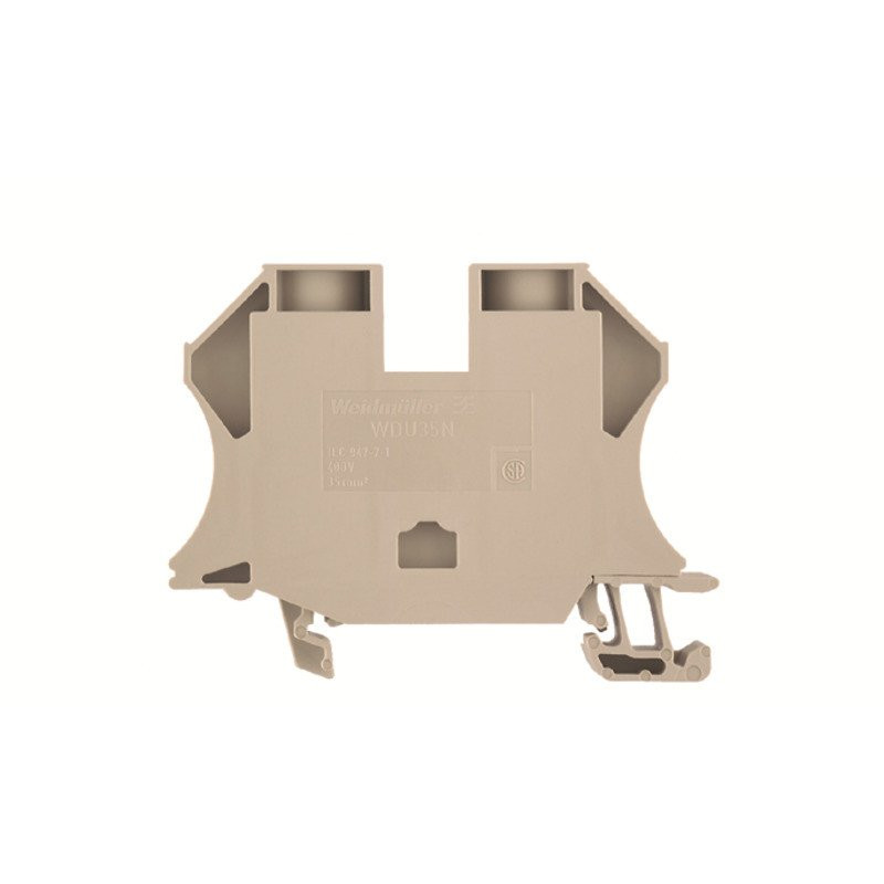 Weidmuller Wdu verbindingsrijgklem 2,5-16MM² eendr. 2,5-50MM² meerdr. beige