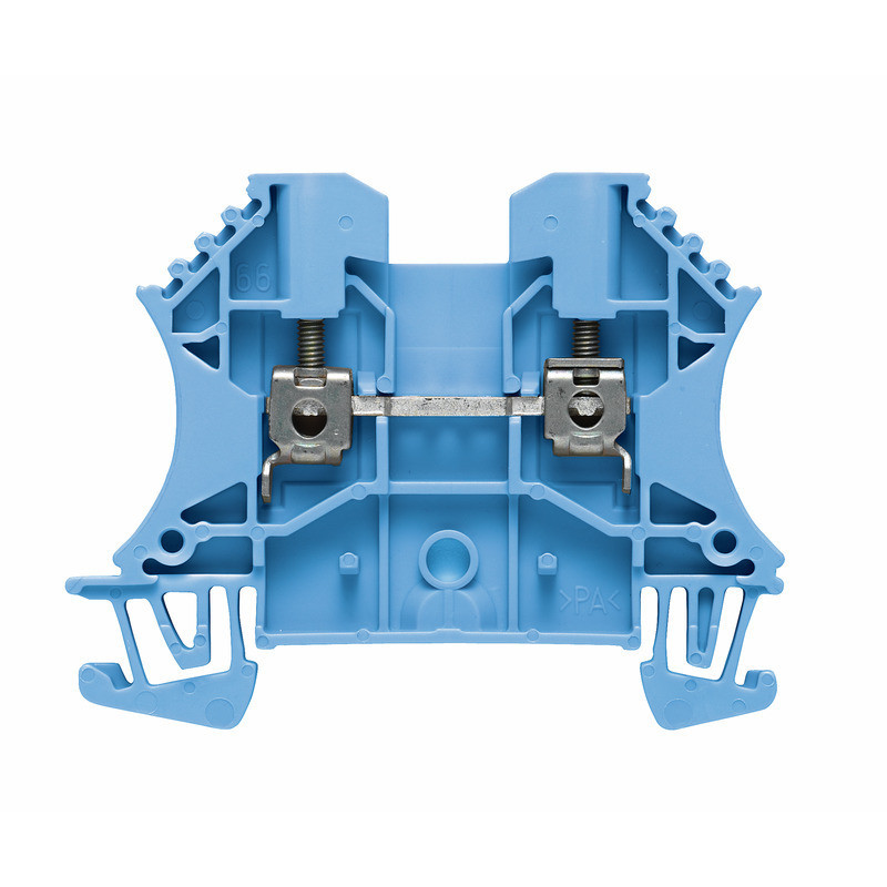 Weidmuller W-serie verbindingsrijgklem 0,5-4MM² eendr. 1,5-4MM² meerdr. blauw Weidmuller W-serie verbindingsrijgklem 0,5-4MM² eendr. 1,5-4MM² meerdr. blauw