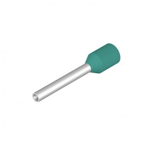 Weidmuller Wire end ferrule insulated 0.34 MM² stripping length: 10 MM turquo