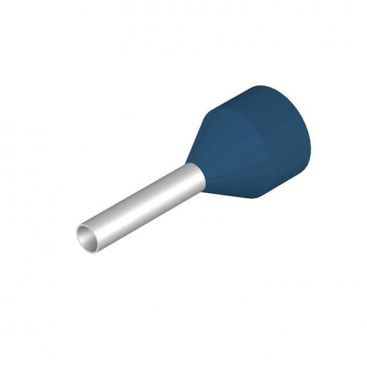 Weidmuller Wire end ferrule insulated 2.5 MM² stripping length: 17 MM blue