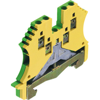 Weidmuller W-serie aardrijgklem 0,5-1,5MM groen/geel