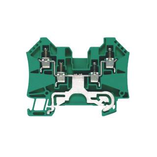 Weidmuller Aardrijgklem 0,5-4MM groen/geel