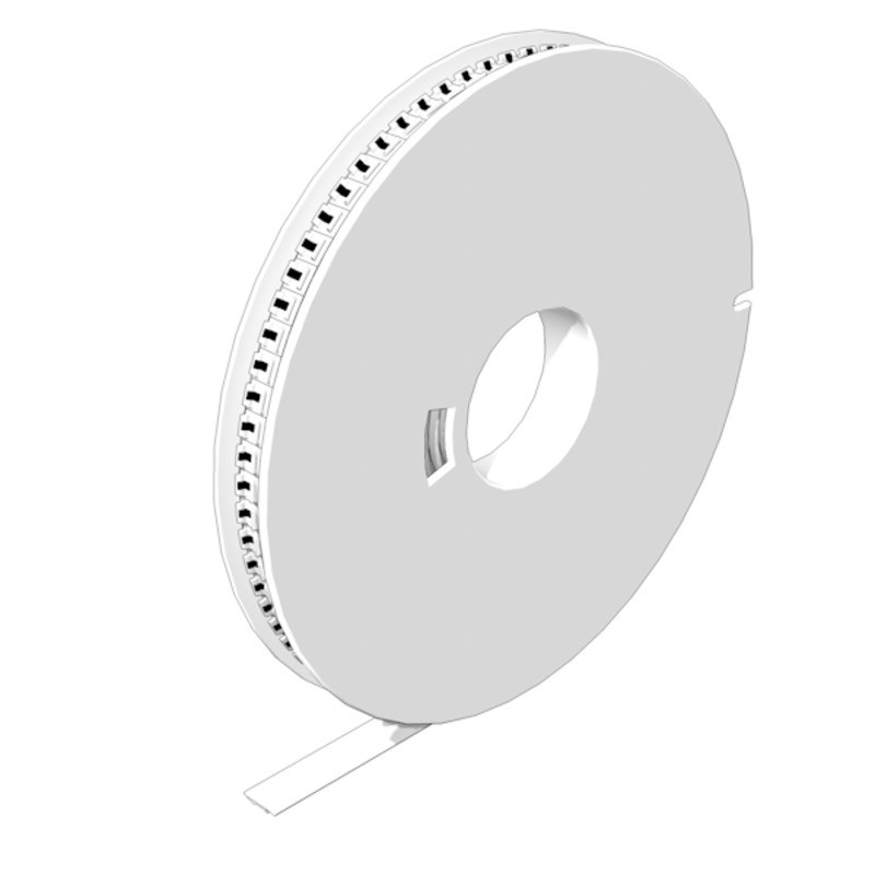 Weidmuller WS Terminal Marking, white, printed characters: neutral