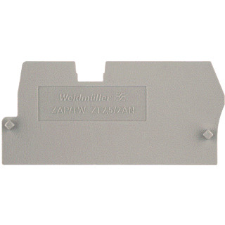 Weidmuller Partition plate (terminal) end and intermediate plate 57.55 MMX34.