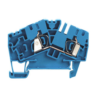 Weidmuller Verbindingsrijgklem 0,5-6MM² eendr. blauw