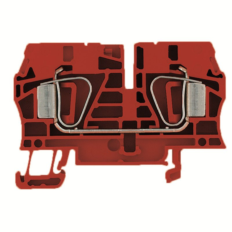 Weidmuller Zdu verbindingsrijgklem 0,5-10MM² eendr. rood