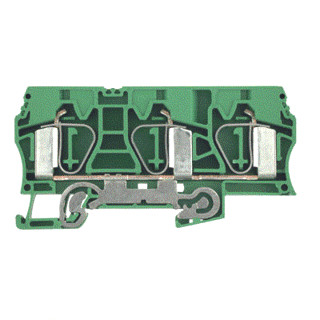 Weidmuller Z-serie aardrijgklem 1,5-16MM groen/geel