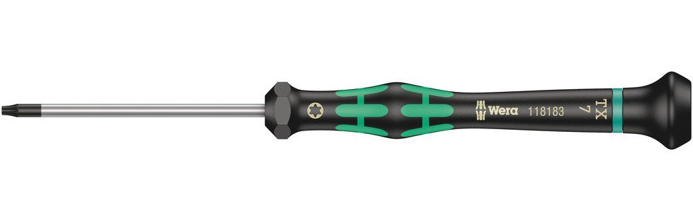 Wera Serie Kraftform Micro 2067 Torx HF, TX 7 X 60 MM