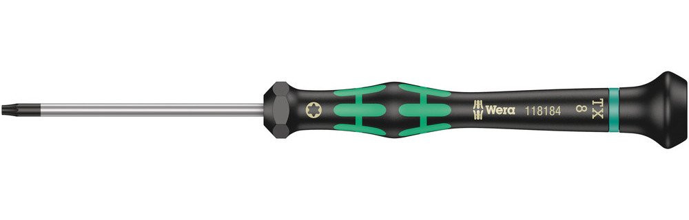 Wera Serie Kraftform Micro 2067 Torx HF, TX 8 X 60 MM