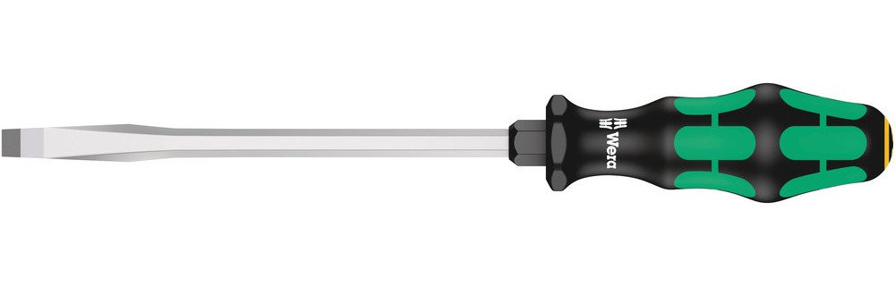 Wera Kraftform Plus – Serie 300 334 SK sleuf schroevendraaier, zeskant sleutel kling, 1.6x10x175 MM